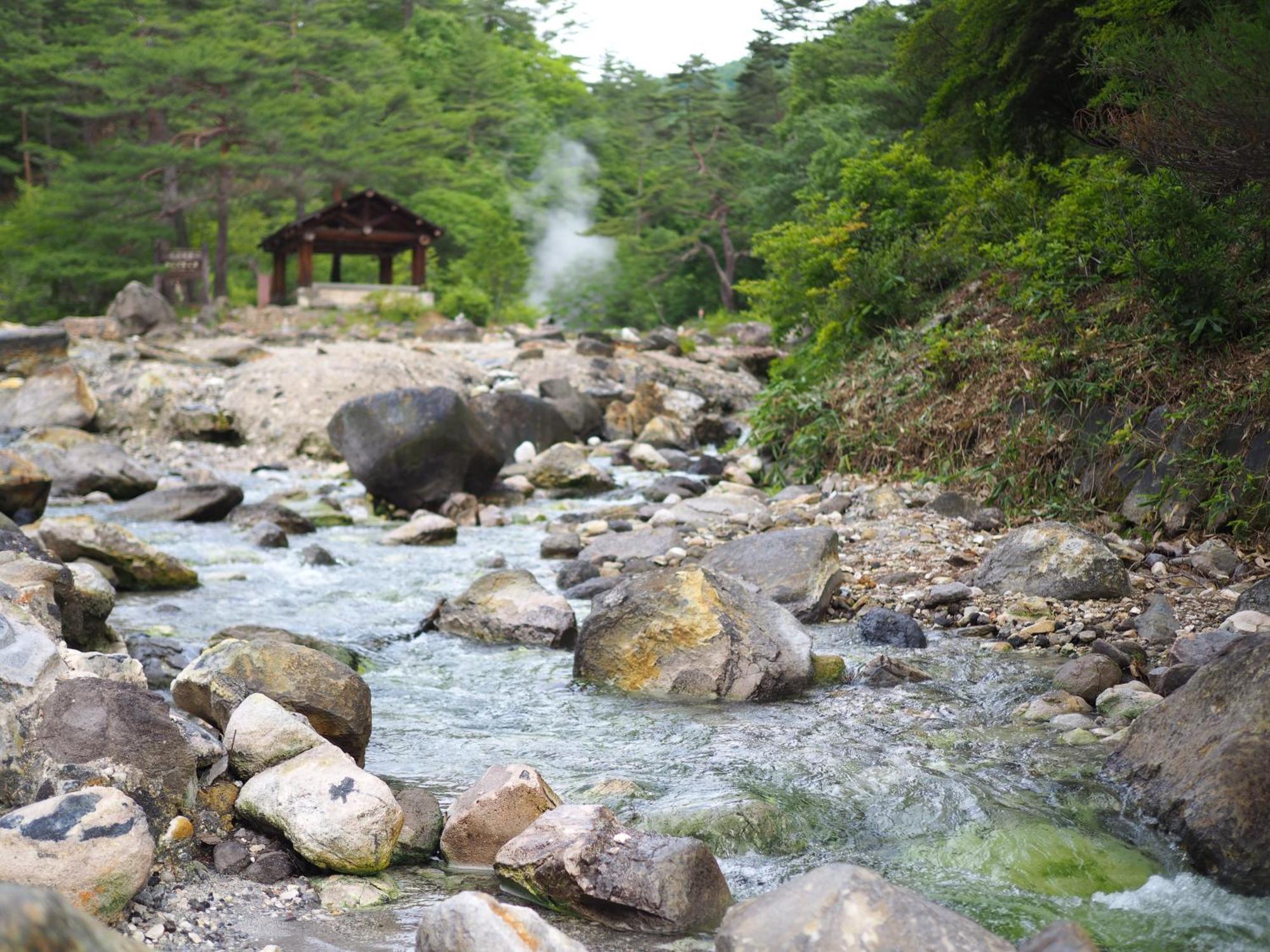Buna Kusatsu Onsen Inn Zewnętrze zdjęcie